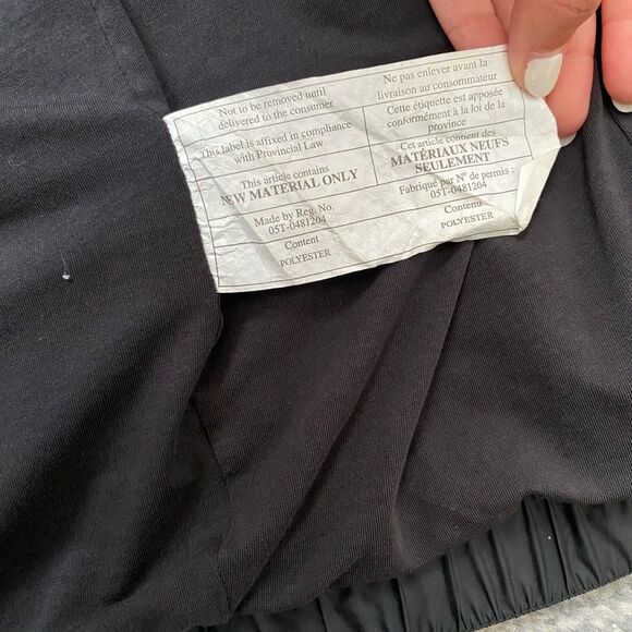 Lululemon Glyde Scuba Hoodie with Primaloft, SZ 6, Black - Picture 9 of 12